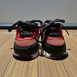 Nike Vibrant Red and Black Kids Sneakers